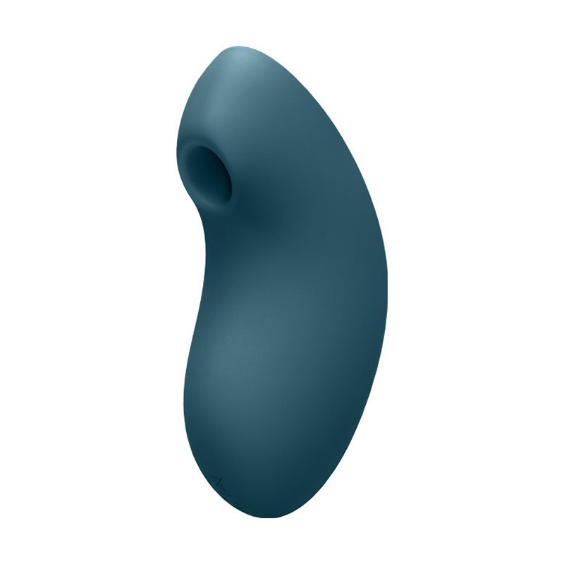 Кліторальний вакуумний стимулятор Satisfyer Vulva Lover 2 Air Pulse Stimulator + Vibrator синій, 1 шт